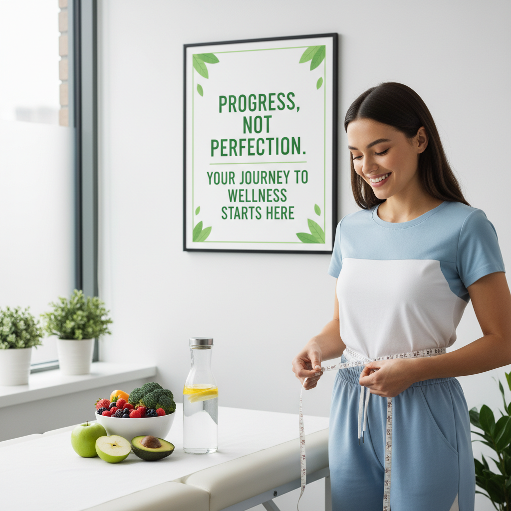 Weight loss health concept